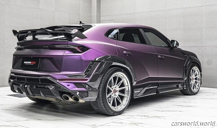 Комплектация Lamborghini Urus от DarwinPRO делает Mansory более уютным | Carscoops